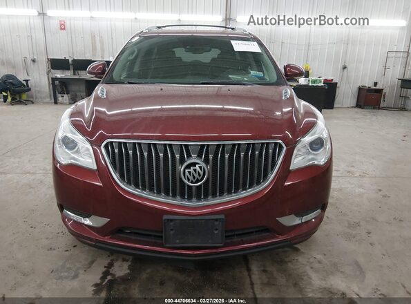 5GAKVBKD9HJ269403 2017 BUICK ENCLAVE Burgundy Вид задньої частини салону
