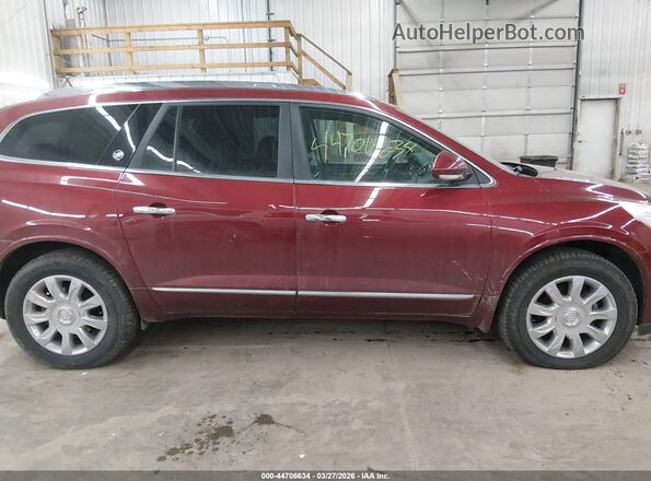 5GAKVBKD9HJ269403 2017 BUICK ENCLAVE Burgundy Панорамний вид салону 360°