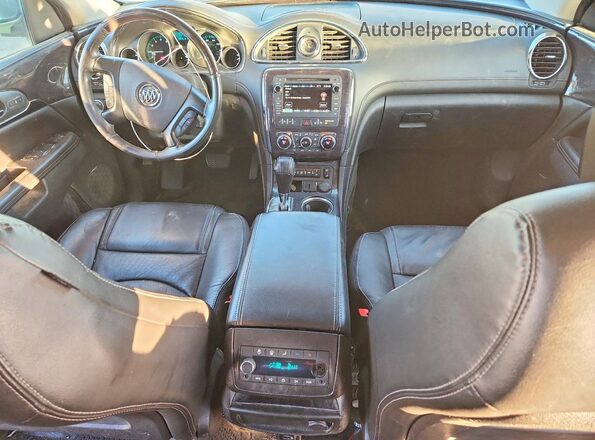 5GAKVCKD1HJ257607 2017 BUICK ENCLAVE Silver წინა პანელის ხედი