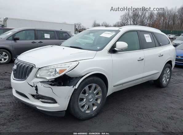 5GAKVCKD5HJ321678 2017 BUICK ENCLAVE White Przód lewy