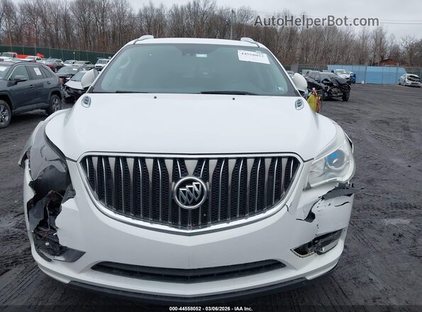 5GAKVCKD5HJ321678 2017 BUICK ENCLAVE White Widok zestawu wskaźników