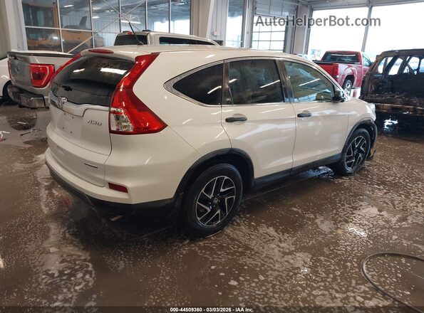 5J6RM4H42GL044739 2016 HONDA CR-V White Trasero derecho