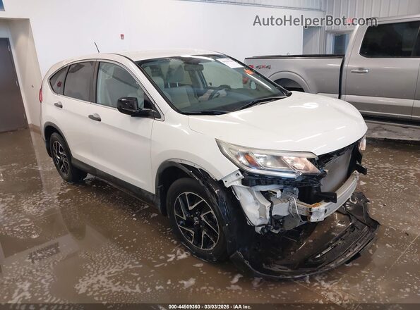 5J6RM4H42GL044739 2016 HONDA CR-V White 