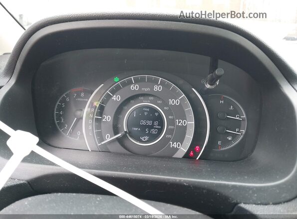 5J6RM4H78GL047218 2016 HONDA CR-V White Հետևի նստատեղերի տեսք