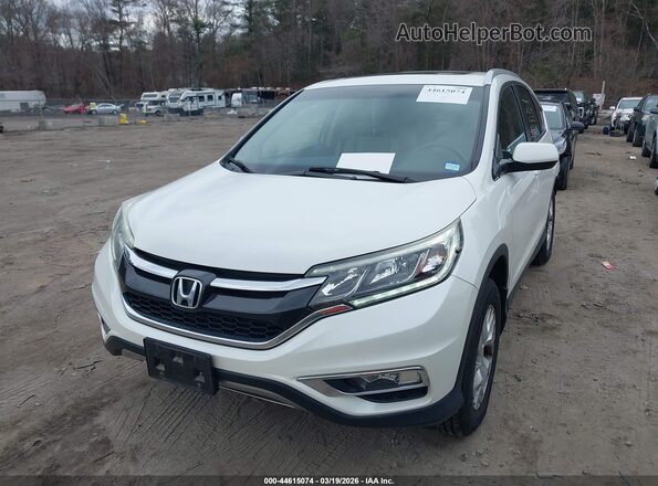 5J6RM4H78GL047218 2016 HONDA CR-V White Առջևի ձախ երեք քառորդ տեսարան