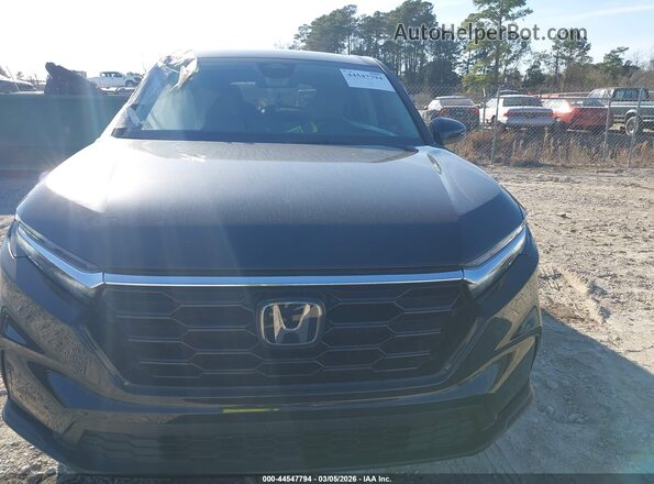 5J6RS3H4XSL008600 2025 HONDA CR-V Black Вид щитка приладів