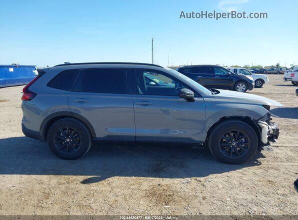 5J6RS5H80TL007536 2026 HONDA CR-V HYBRID Gray Vista interior de 360 grados