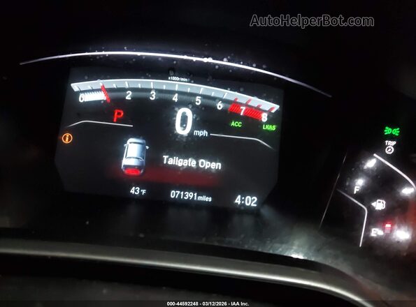 5J6RW1H54MA012707 2021 HONDA CR-V Gray 