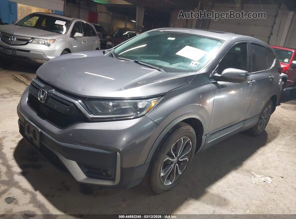 5J6RW1H54MA012707 2021 HONDA CR-V Gray 