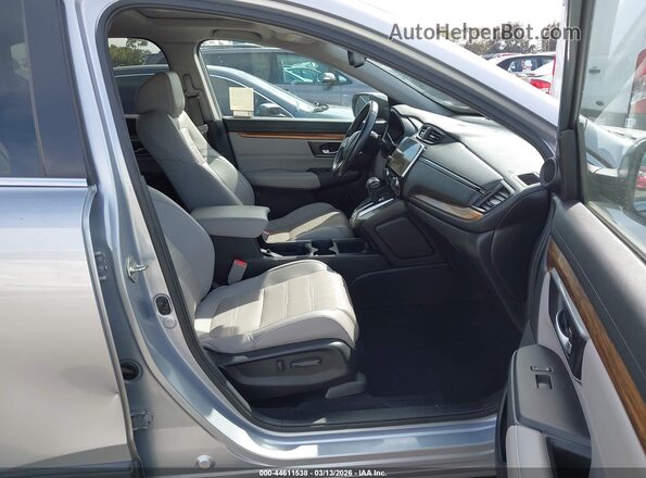 5J6RW1H80KA035599 2019 HONDA CR-V Silver Widok wnętrza z przodu