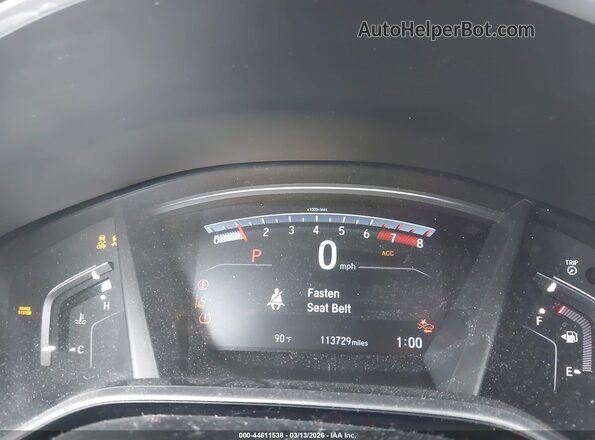 5J6RW1H80KA035599 2019 HONDA CR-V Silver Widok tylnych siedzeń