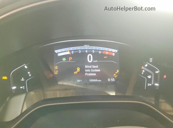 5J6RW1H88KA043675 2019 HONDA CR-V Silver 
