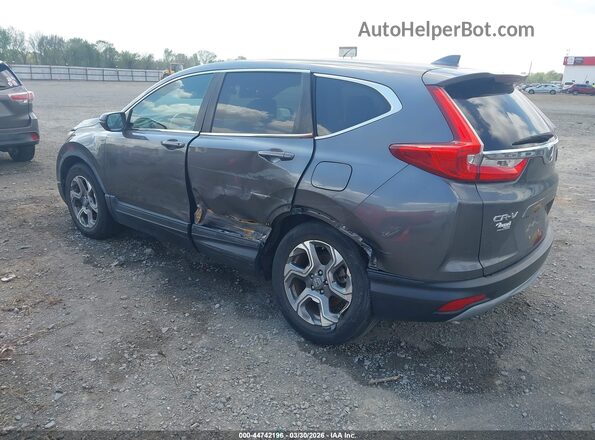 5J6RW1H8XKA003520 2019 HONDA CR-V Gray Задня ліва чверть