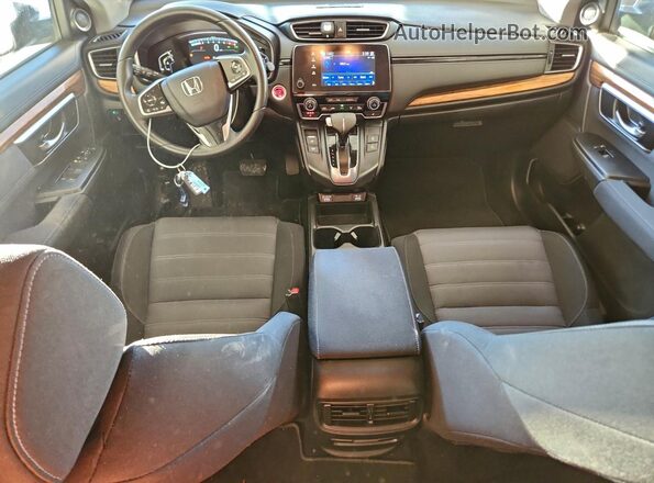 5J6RW2H50ML014609 2021 HONDA CR-V White Dashboard view