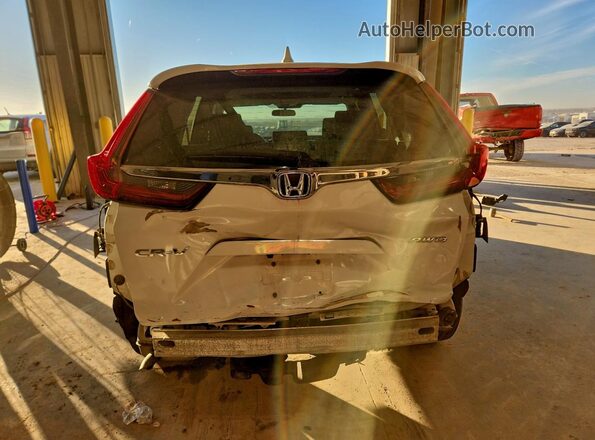 5J6RW2H50ML014609 2021 HONDA CR-V White Rear view