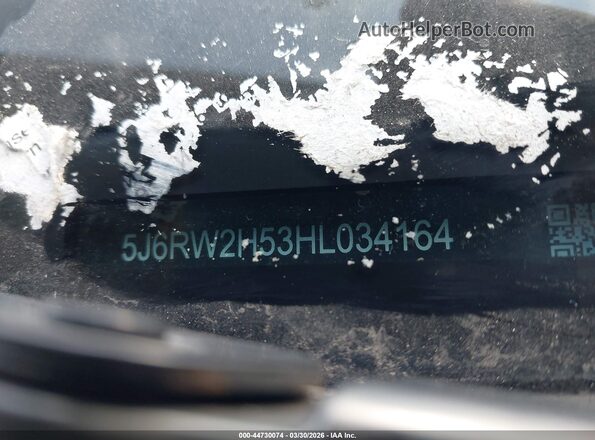 5J6RW2H53HL034164 2017 HONDA CR-V Gray 