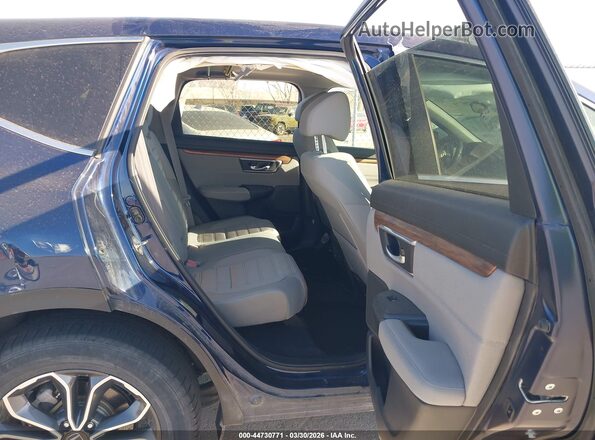 5J6RW2H58LL002612 2020 HONDA CR-V Blue Vista de la etiqueta del VIN