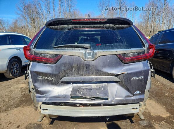 5J6RW2H58MA002266 2021 HONDA CR-V Gray Հետևի տեսք