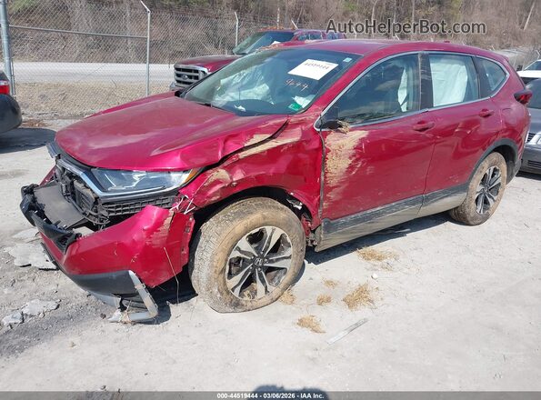 5J6RW2H73ML026707 2021 HONDA CR-V Red წინა მარცხენა ხედი სამი მეოთხედიდან