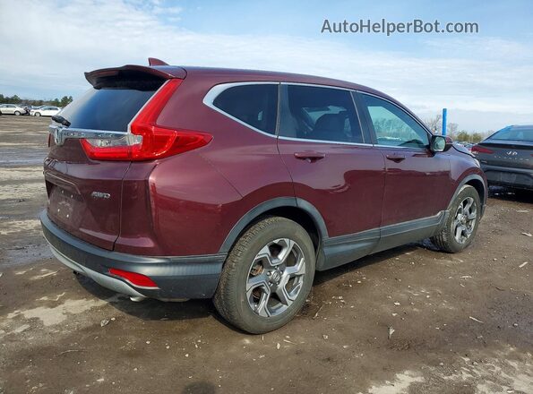 5J6RW2H83KL030147 2019 HONDA CR-V Бордовый 