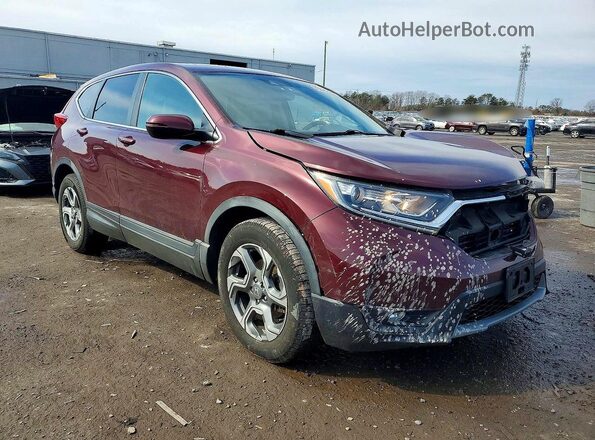 5J6RW2H83KL030147 2019 HONDA CR-V Бордовый 