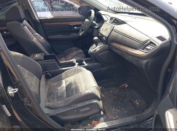 5J6RW2H89KL033568 2019 HONDA CR-V Black Widok wnętrza z przodu