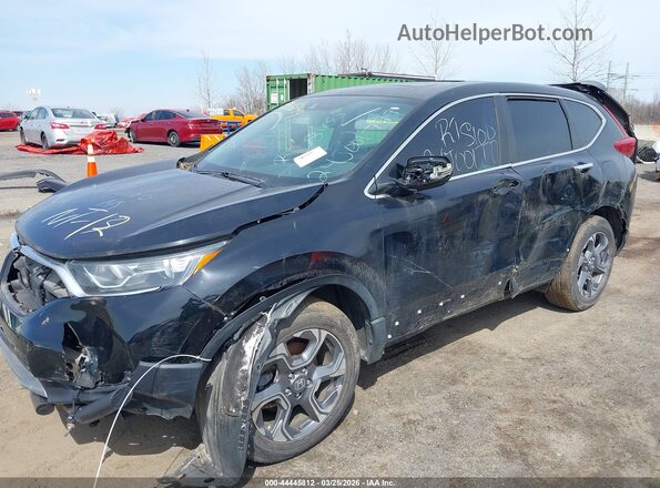 5J6RW2H89KL033568 2019 HONDA CR-V Black Widok z przodu