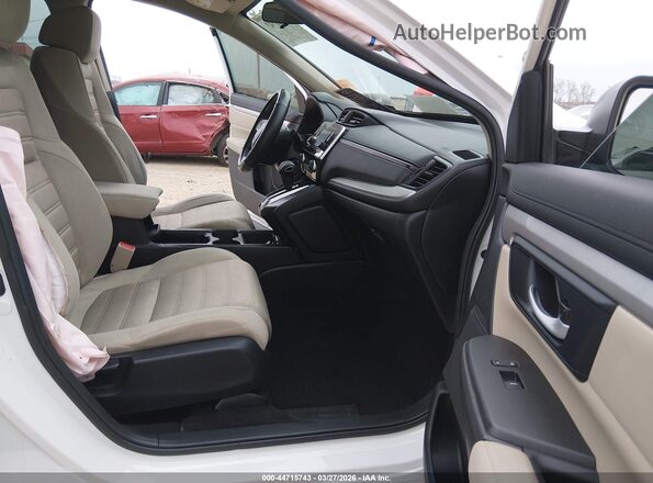5J6RW5H33JL000893 2018 HONDA CR-V White Вид салону спереду