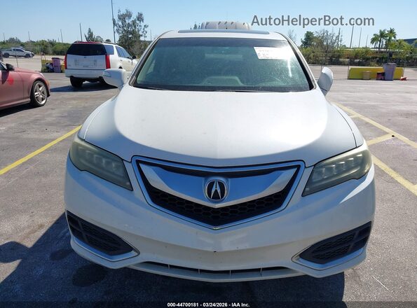 5J8TB3H55GL008226 2016 ACURA RDX Белый Вид щитка приборов
