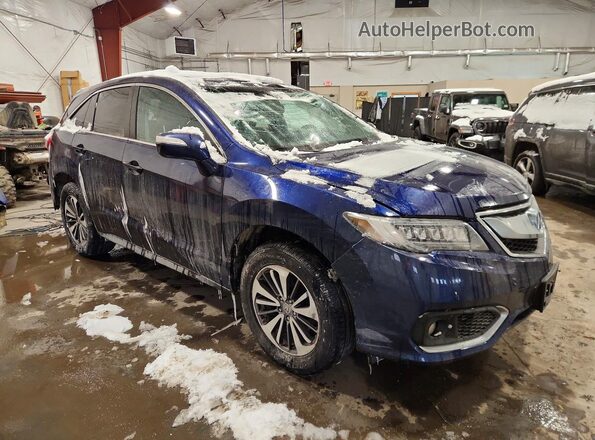 5J8TB4H75GL006192 2016 ACURA RDX Синий Передняя правая четверть