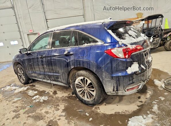5J8TB4H75GL006192 2016 ACURA RDX Синий Задняя левая четверть