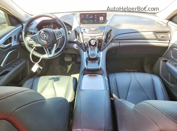 5J8TC1H37ML005128 2021 ACURA RDX Silver Widok deski rozdzielczej