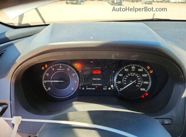 5J8TC1H37ML005128 2021 ACURA RDX Silver Widok zestawu wskaźników