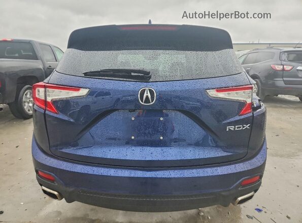 5J8TC1H51PL007463 2023 ACURA RDX Blue Հետևի տեսք