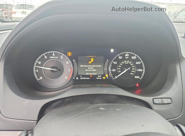 5J8TC1H51PL007463 2023 ACURA RDX Blue Սարքավորումների վահանակի տեսք