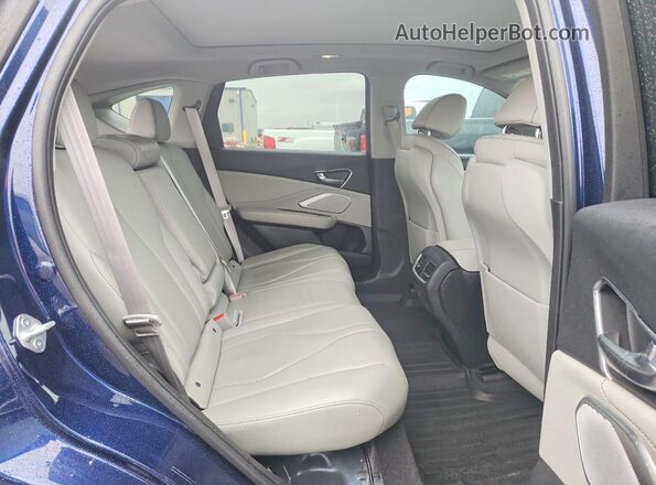 5J8TC1H51PL007463 2023 ACURA RDX Blue Հետևի նստատեղերի տեսք