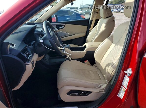 5J8TC1H58ML021128 2021 ACURA RDX Red წინა სალონის ხედი