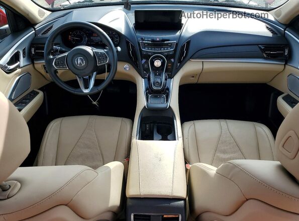 5J8TC1H58ML021128 2021 ACURA RDX Red წინა პანელის ხედი
