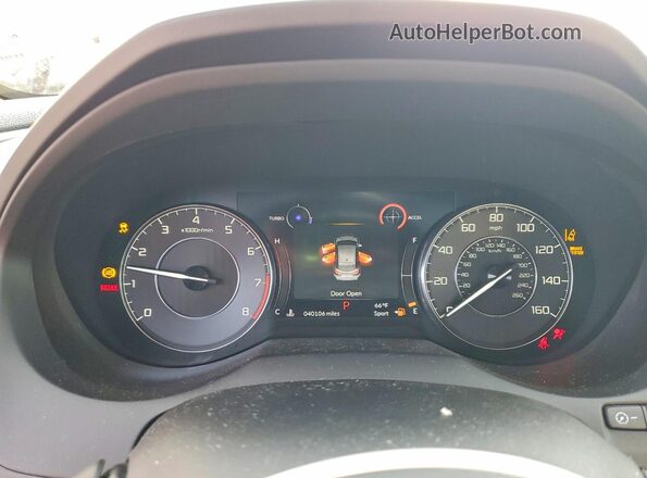 5J8TC1H58ML021128 2021 ACURA RDX Red ხელსაწყოთა პანელის ხედი