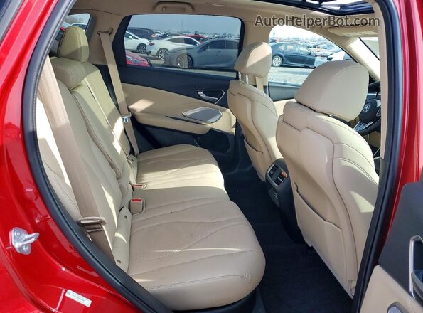 5J8TC1H58ML021128 2021 ACURA RDX Red უკანა სავარძლების ხედი