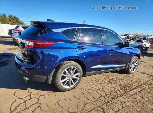 5J8TC1H5XML015749 2021 ACURA RDX Blue Задня права чверть