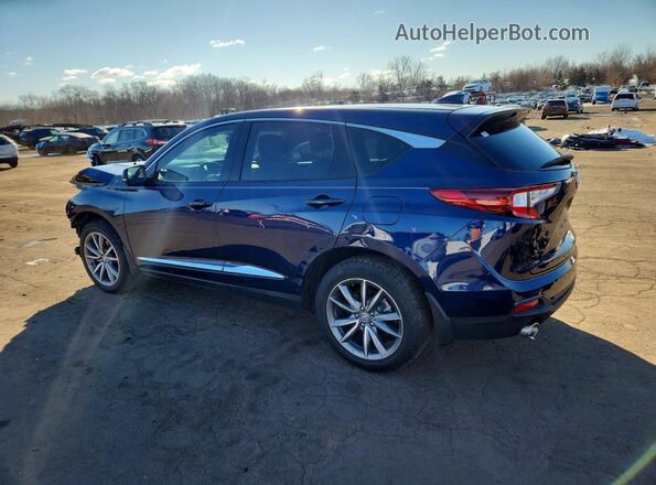 5J8TC1H5XML015749 2021 ACURA RDX Blue Задня ліва чверть