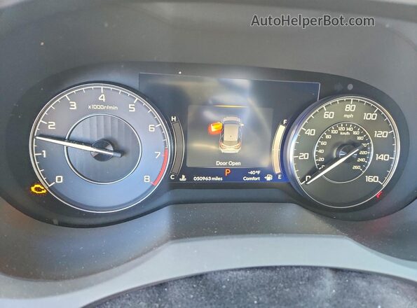 5J8TC1H5XML015749 2021 ACURA RDX Blue Вид щитка приладів