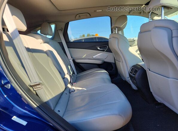 5J8TC1H5XML015749 2021 ACURA RDX Blue Вид задньої частини салону