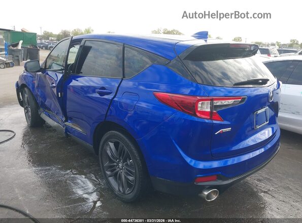 5J8TC1H68LL002330 2020 ACURA RDX Blue Trasero izquierdo