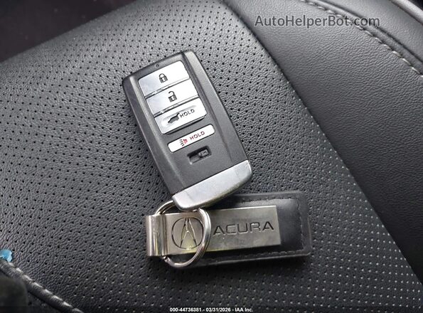 5J8TC1H68LL002330 2020 ACURA RDX Blue Vista del salpicadero
