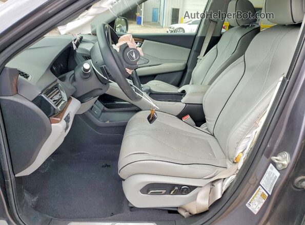 5J8TC1H75KL019481 2019 ACURA RDX Угольный Вид салона спереди