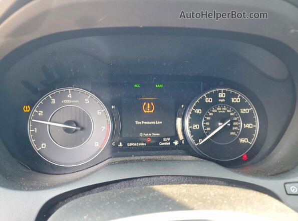 5J8TC2H31ML005485 2021 ACURA RDX Gray Vista del cuadro de instrumentos