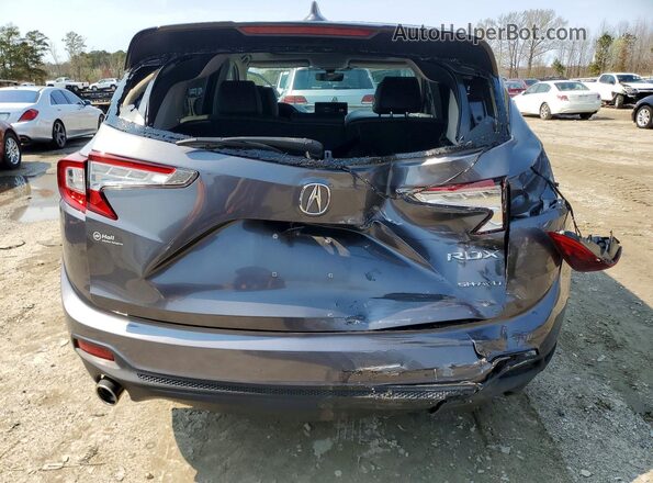 5J8TC2H31ML005485 2021 ACURA RDX Gray Vista trasera
