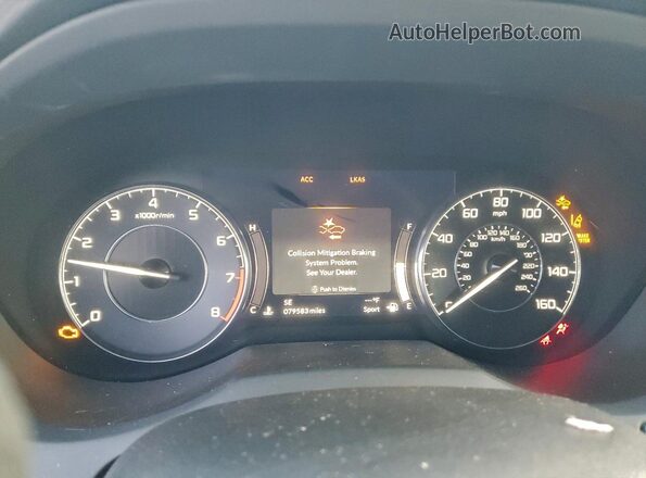 5J8TC2H31ML013327 2021 ACURA RDX Gray Սարքավորումների վահանակի տեսք